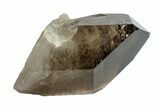 Dark Smoky Quartz Crystal - Brazil #159632-1